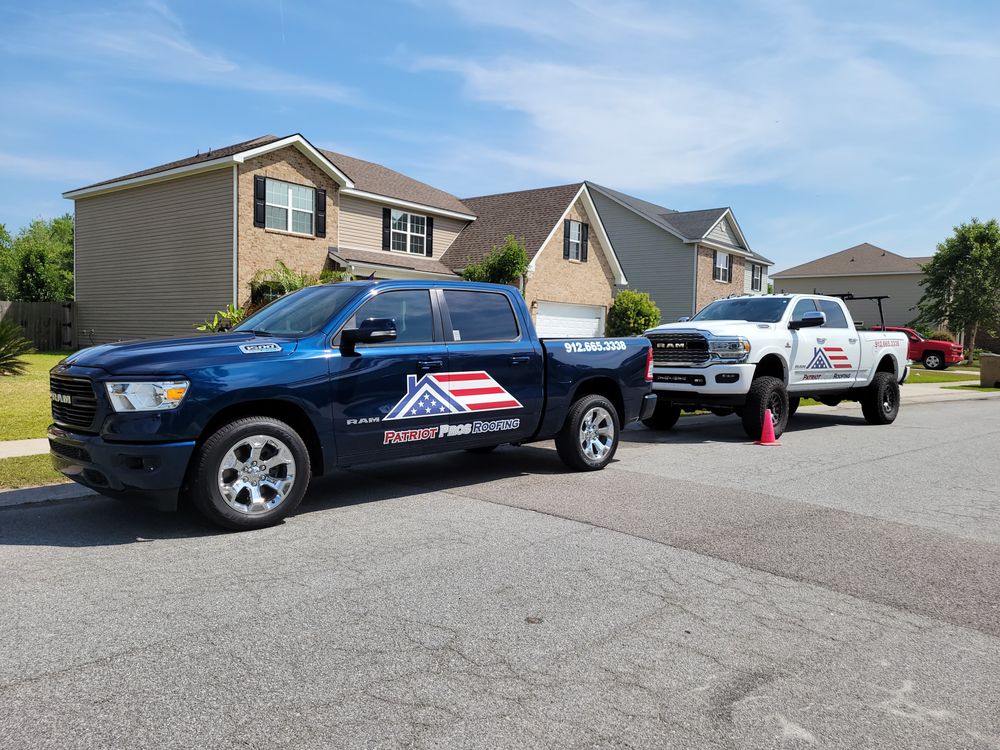 Slide of Patriot Pros Roofing