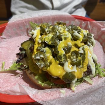 Jimmy's Big Burger - Jalapeo Cheese Burger Combo - American Near Me - Lake Worth, Texas Jimmy's Big Burger - Jalapeo Cheese Burger Combo - American Near Me - Lake Worth, Texas