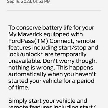 Sunnyvale Ford - Time stamp of initial battery problem, after 4 days in Ford's custody! - Car Dealers Near Me - Sunnyvale, California