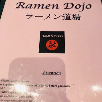 Ramen Dojo - Menu - Ramen Near Me - San Mateo, California Ramen Dojo - Menu - Ramen Near Me - San Mateo, California