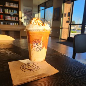 The Coffee Bean & Tea Leaf - Caramel iced blended drink.....mmmmmmmm - Coffee & Tea Near Me - Bakersfield, California The Coffee Bean & Tea Leaf - Caramel iced blended drink.....mmmmmmmm - Coffee & Tea Near Me - Bakersfield, California