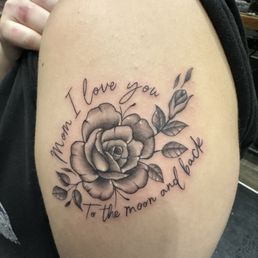 Memorial tattoo for my daughter. It was her first! Memorial tattoo for my daughter. It was her first!