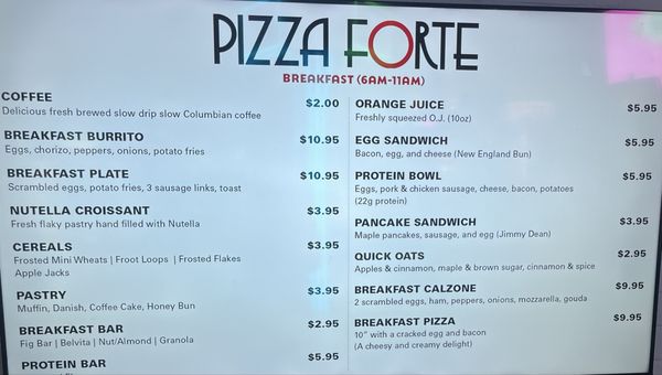 Menu photo 3 Pizza Forte Las Vegas, NV Menu photo 3 Pizza Forte Las Vegas, NV