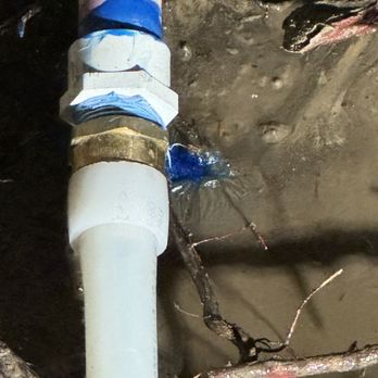 Charlie Bones Services - Pex repair to replace the failed PVC - Plumbing Near Me - Houston, Texas Charlie Bones Services - Pex repair to replace the failed PVC - Plumbing Near Me - Houston, Texas