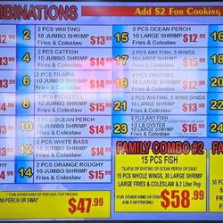 Livernois Fresh Fish And Seafood - 2024 menu