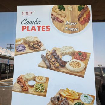 Pita Hot - Pics of their combo plates! - Mediterranean Near Me - Fullerton, California