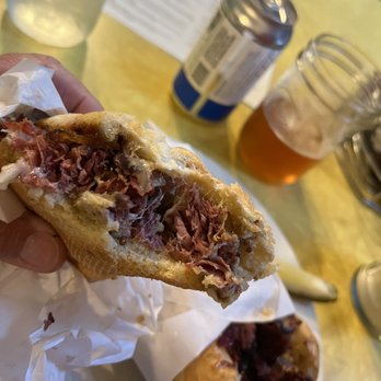 The Red Bird Cafe - So much yummy hot pastrami - Cafes Near Me - Roslyn, Washington