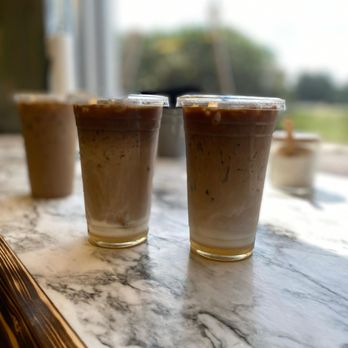 Rise and Grind - Salted Caramel Iced Latre, Iced Americano, and Vanilla Latte. - Coffee & Tea Near Me - Greenville, Alabama Rise and Grind - Salted Caramel Iced Latre, Iced Americano, and Vanilla Latte. - Coffee & Tea Near Me - Greenville, Alabama