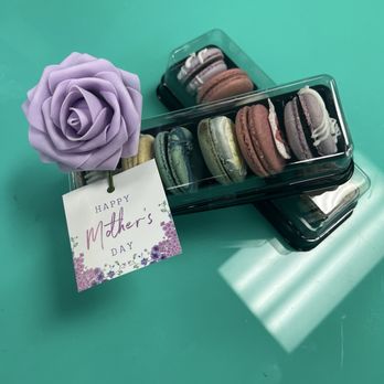 Studio Bake Confections - Mother's Day tea infused macarons. - Bakeries Near Me - Plainville, Massachusetts Studio Bake Confections - Mother's Day tea infused macarons. - Bakeries Near Me - Plainville, Massachusetts