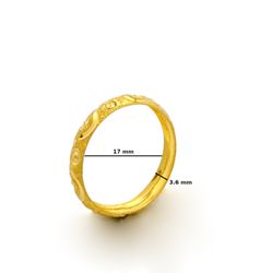 Taj Diamonds - Lady's 22kt gold wedding band.