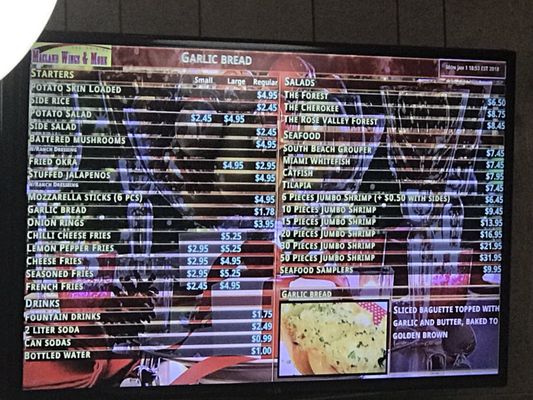 Menu photo 8 Macland Wings & More Powder Springs, GA