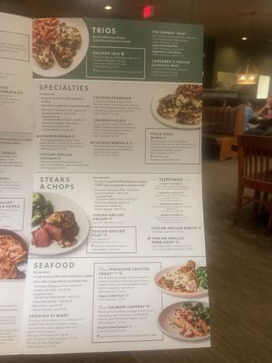 Menu photo 1 Carrabba's Italian Grill Las Vegas, NV Menu photo 1 Carrabba's Italian Grill Las Vegas, NV