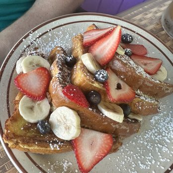 Ocean View Café - French toast with fruit - Breakfast & Brunch Near Me - Manhattan Beach, California Ocean View Café - French toast with fruit - Breakfast & Brunch Near Me - Manhattan Beach, California