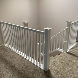 New railing New railing
