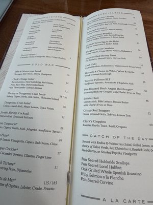 Menu photo 6 Clark's Oyster Bar Menlo Park, CA Menu photo 6 Clark's Oyster Bar Menlo Park, CA