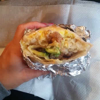 Apollo Restaurant - Breakfast burrito with sausage and avocado. Yes. Yes. Yes. - Breakfast & Brunch Near Me - Burbank, California