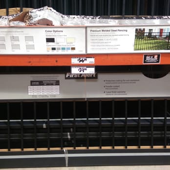The Home Depot - Good price on fence. - Nurseries & Gardening Near Me - Carmichael, California