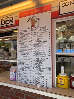 Menu photo 4 John's Footlong Provincetown, MA