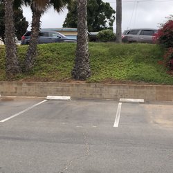 Garden View Apts - Parking lot area