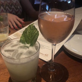 Seasons 52 - Cucumber Basil Smash, Etude, Carneros '16/'17 - New American Near Me - Orlando, Florida