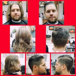 MR J's Barbershop - Before and after