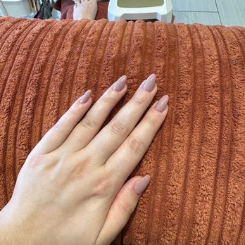 JoJo Nails - Beautiful gel builder with the perfect shape and color I wanted! (Wendy's awesome :) work) - Nail Salons Near Me - Costa Mesa, California