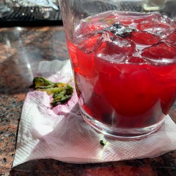 Blue Heron Lounge - Mountain Mojito made with huckleberries and rotting mint leaves! - Tapas/Small Plates Near Me - Moran, Wyoming Blue Heron Lounge - Mountain Mojito made with huckleberries and rotting mint leaves! - Tapas/Small Plates Near Me - Moran, Wyoming