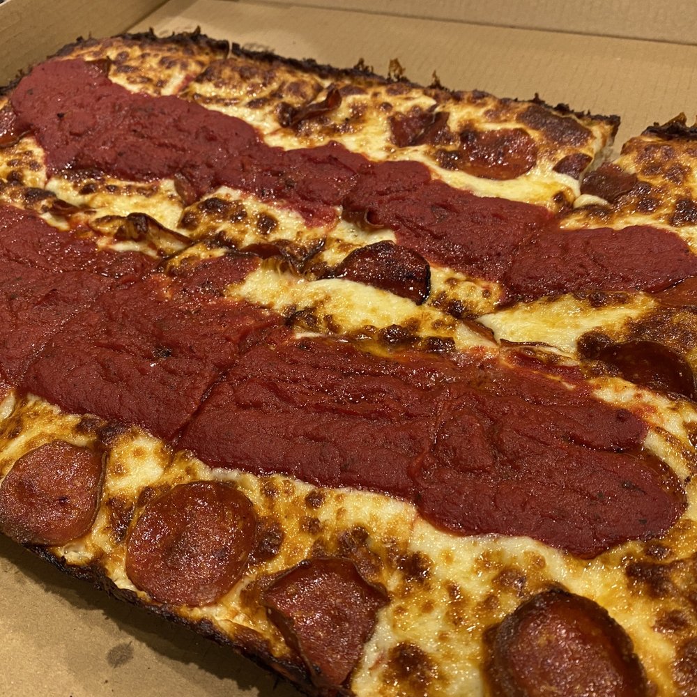 Detroit style pizza! Detroit style pizza!