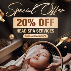 Top Coat Nail Salon & Spa - SPECIAL OFFER JUST FOR YOU
20% OFF Head Spa Services
Now through 06/30/2025
