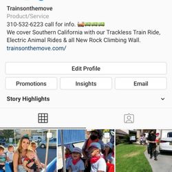 Trains On the Move - Instagram: trainsonthemove
visit us on Instagram to see some on the fun stuff we are doing
