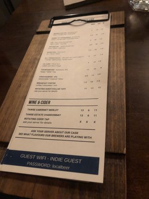 Menu photo 5 Indie Ale House Toronto, ON