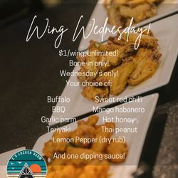 E's Locker Room - We have some of the best wings in town!