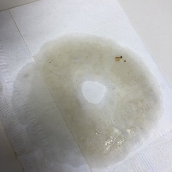 Dunkin' - Some butter from the bottom of my LIGHT butter bagel. Clearly they don't know what "light butter" means. - Donuts Near Me - Scottsdale, Arizona