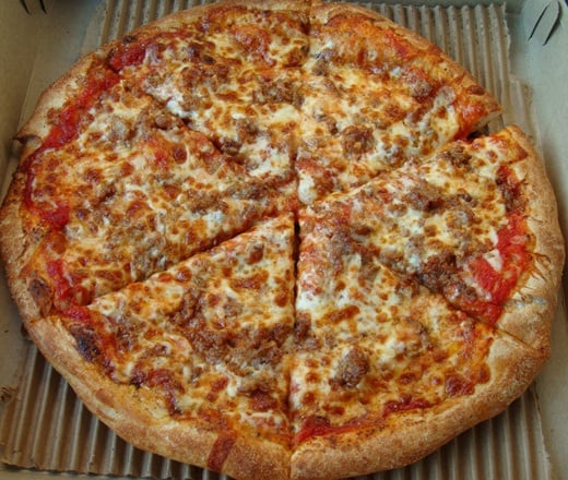 Moreno's Pizza Logo