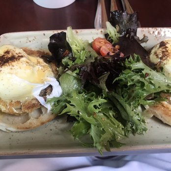 Brookland's Finest - Fried Tomato Benedict - New American Near Me - Washington, DC, District of Columbia