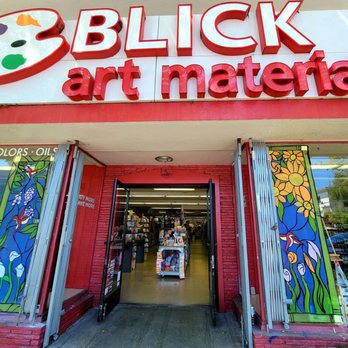 Blick Art Materials - Entrance from street - Art Supplies Near Me - Oakland, California