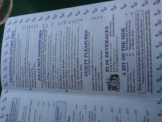 Menu photo 4 Blue Anchor Pub Delray Beach, FL