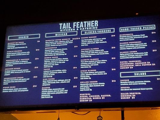Menu photo 4 Tailfeather Kitchen Hayward, CA