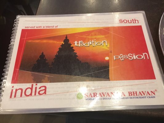 Menu photo 2 Saravana Bhavan Southall, XGL Menu photo 2 Saravana Bhavan Southall, XGL