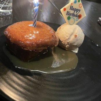 Gordon Ramsay Hell's Kitchen - Micro sticky toffee pudding - Steakhouses Near Me - Stateline, Nevada