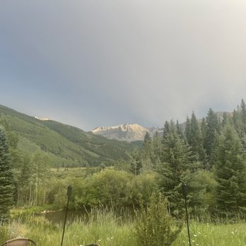 Pine Creek Cookhouse - The view from the restaurant. - New American Near Me - Aspen, Colorado Pine Creek Cookhouse - The view from the restaurant. - New American Near Me - Aspen, Colorado