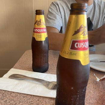 El Chalán Restaurant - Peruano beer - Peruvian Near Me - El Sobrante, California