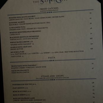 Sea Fire Grill - Menu - Seafood Near Me - New York, New York Sea Fire Grill - Menu - Seafood Near Me - New York, New York