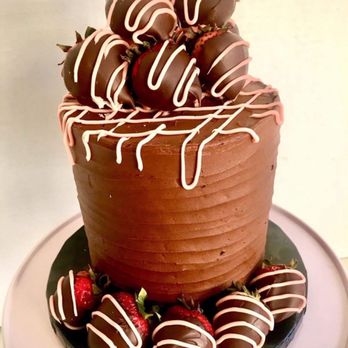 Joyful Cake Company - This was a strawberry chocolate dream come true! Incredible looking and tasting!!! - Cupcakes Near Me Joyful Cake Company - This was a strawberry chocolate dream come true! Incredible looking and tasting!!! - Cupcakes Near Me
