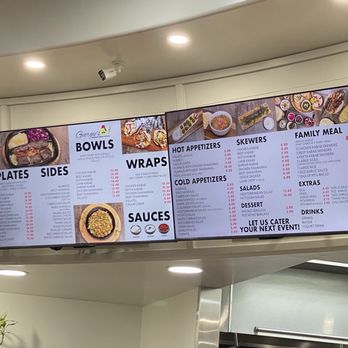 Georgie's Mediterranean Cuisine - Menu board - Mediterranean Near Me - Pasadena, California Georgie's Mediterranean Cuisine - Menu board - Mediterranean Near Me - Pasadena, California