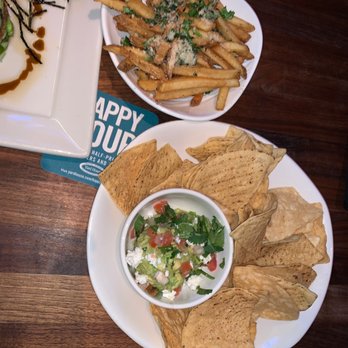 Yard House - Truffle Fries and Chips N' Guac - New American Near Me - Sacramento, California