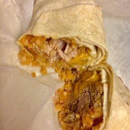 Chili Verde Pork Burrito