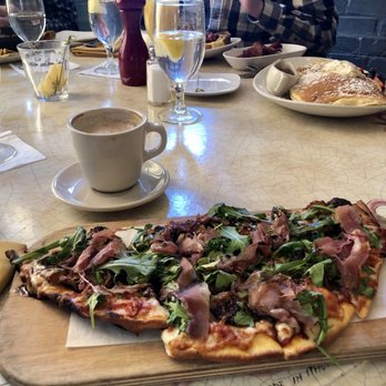 Via Italian Table - Fig and Fig & Prosciutto brunch Pizzette - Italian Near Me - Worcester, Massachusetts Via Italian Table - Fig and Fig & Prosciutto brunch Pizzette - Italian Near Me - Worcester, Massachusetts