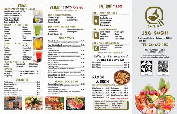 Menu photo 4 J & Q Sushi Edison, NJ Menu photo 4 J & Q Sushi Edison, NJ