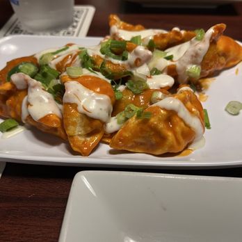 Orleans Restaurant - Crispy buffalo chicken dumplings - Sports Bars Near Me - Somerville, Massachusetts Orleans Restaurant - Crispy buffalo chicken dumplings - Sports Bars Near Me - Somerville, Massachusetts
